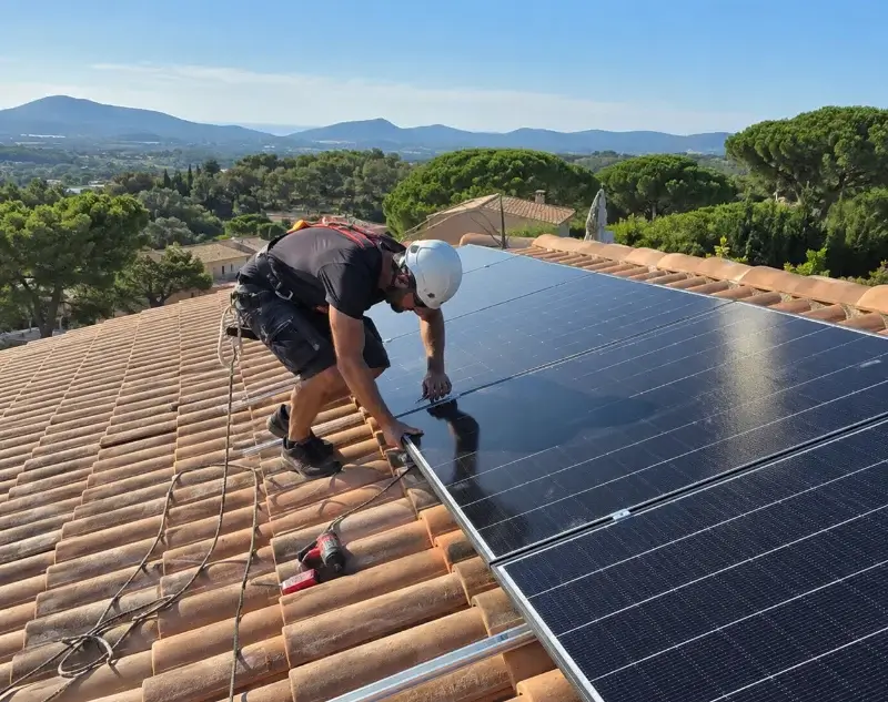 Installateur panneaux solaires Laurabuc — pose photovoltaïque sur toiture