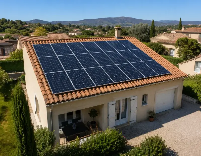 Prime à l'autoconsommation panneaux solaires Laurabuc — aide financière de l'État